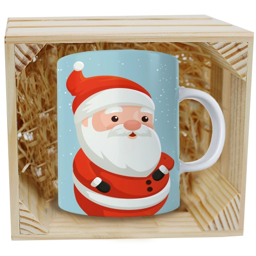 SUPER KUBEK 330ml W SKRZYNCE NA PREZENT ŚWIĄTECZNY