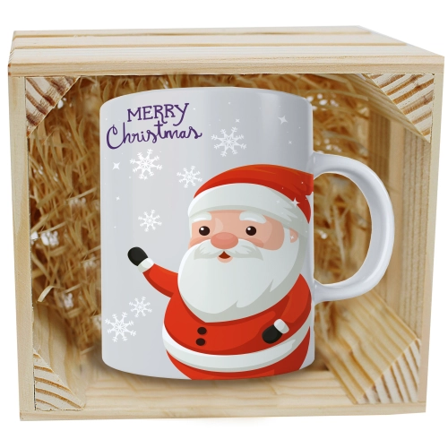 SUPER KUBEK 330ml W SKRZYNCE NA PREZENT ŚWIĄTECZNY