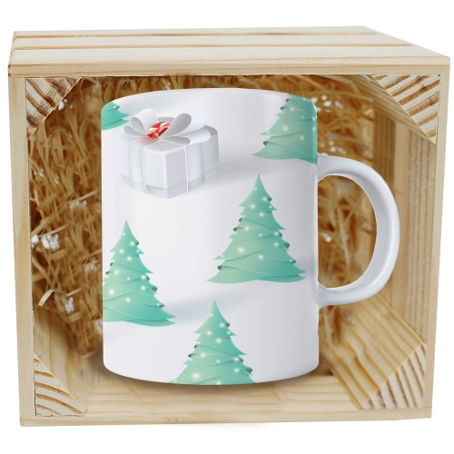 SUPER KUBEK 330ml W SKRZYNCE NA PREZENT ŚWIĄTECZNY