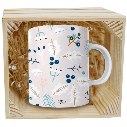 SUPER KUBEK 330ml W SKRZYNCE NA PREZENT ŚWIĄTECZNY