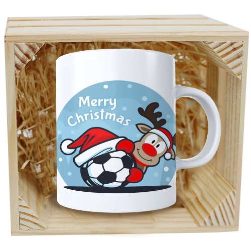 SUPER KUBEK 330ml W SKRZYNCE NA PREZENT ŚWIĄTECZNY