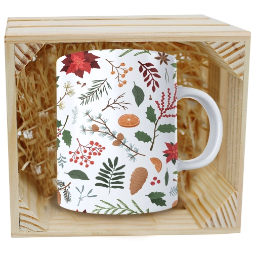 SUPER KUBEK 330ml W SKRZYNCE NA PREZENT ŚWIĄTECZNY