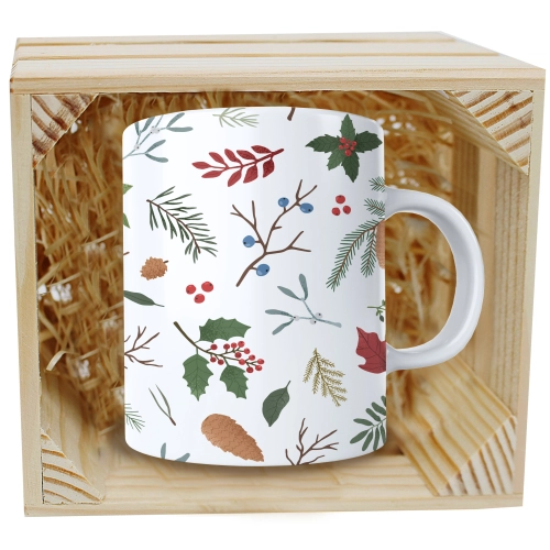 SUPER KUBEK 330ml W SKRZYNCE NA PREZENT ŚWIĄTECZNY