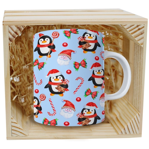 SUPER KUBEK 330ml W SKRZYNCE NA PREZENT ŚWIĄTECZNY