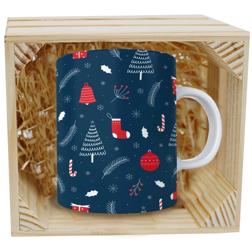 SUPER KUBEK 330ml W SKRZYNCE NA PREZENT ŚWIĄTECZNY