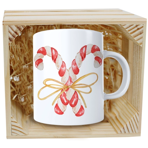 SUPER KUBEK 330ml W SKRZYNCE NA PREZENT ŚWIĄTECZNY