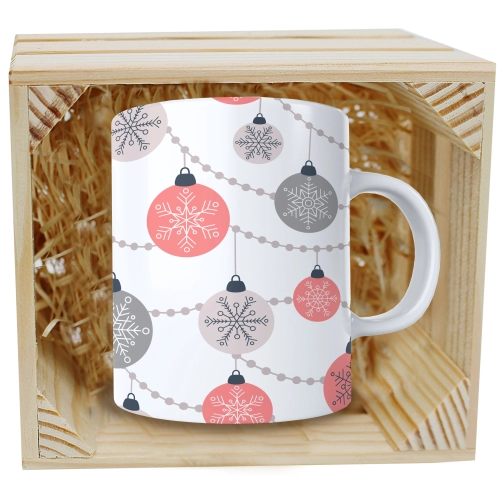 SUPER KUBEK 330ml W SKRZYNCE NA PREZENT ŚWIĄTECZNY