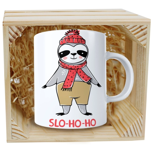 SUPER KUBEK 330ml W SKRZYNCE NA PREZENT ŚWIĄTECZNY