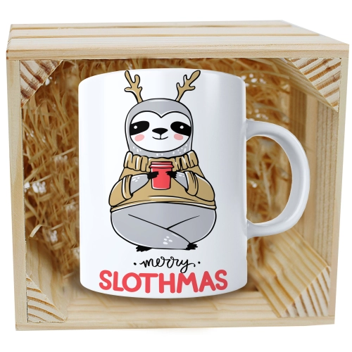 SUPER KUBEK 330ml W SKRZYNCE NA PREZENT ŚWIĄTECZNY