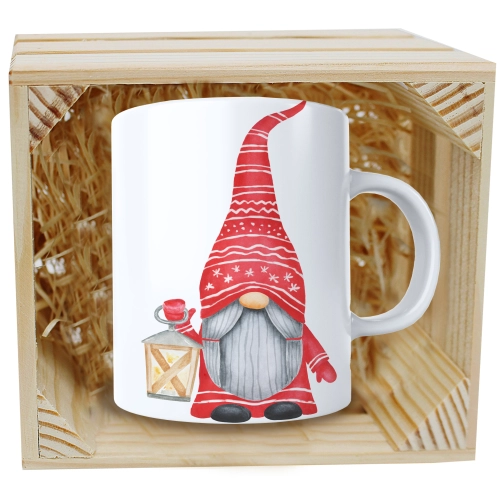 SUPER KUBEK 330ml W SKRZYNCE NA PREZENT ŚWIĄTECZNY