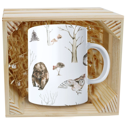 SUPER KUBEK 330ml W SKRZYNCE NA PREZENT ŚWIĄTECZNY