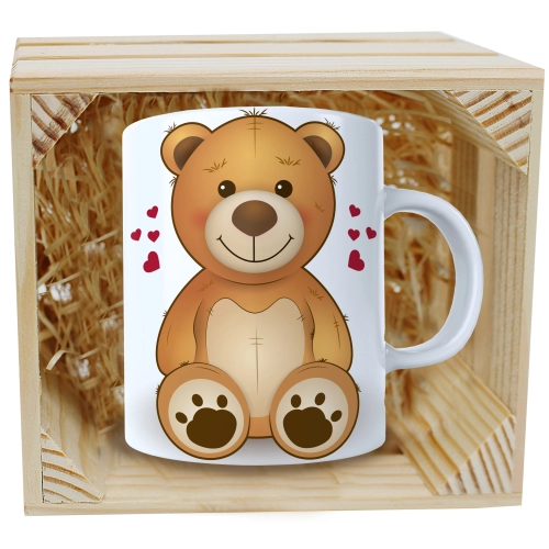 PREZENT WALENTYNKI DZIEŃ KOBIET KUBEK W SKRZYNCE