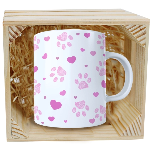 PREZENT WALENTYNKI DZIEŃ KOBIET KUBEK W SKRZYNCE