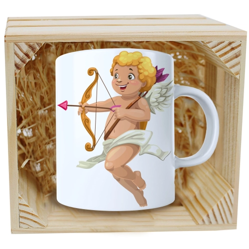 PREZENT WALENTYNKI DZIEŃ KOBIET KUBEK W SKRZYNCE