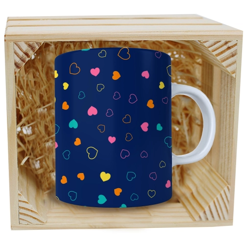 PREZENT WALENTYNKI DZIEŃ KOBIET KUBEK W SKRZYNCE