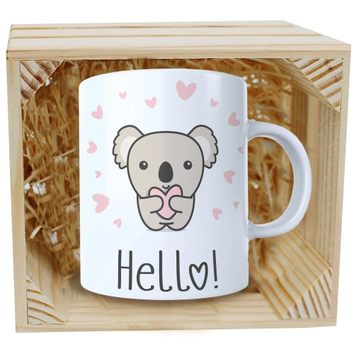 PREZENT WALENTYNKI DZIEŃ KOBIET KUBEK W SKRZYNCE