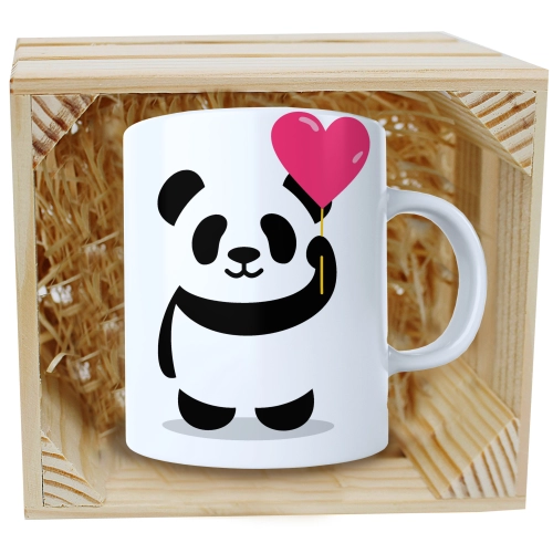 PREZENT WALENTYNKI DZIEŃ KOBIET KUBEK W SKRZYNCE