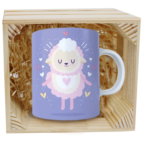 PREZENT WALENTYNKI DZIEŃ KOBIET KUBEK W SKRZYNCE