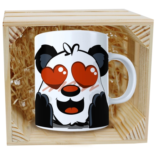 PREZENT WALENTYNKI DZIEŃ KOBIET KUBEK W SKRZYNCE