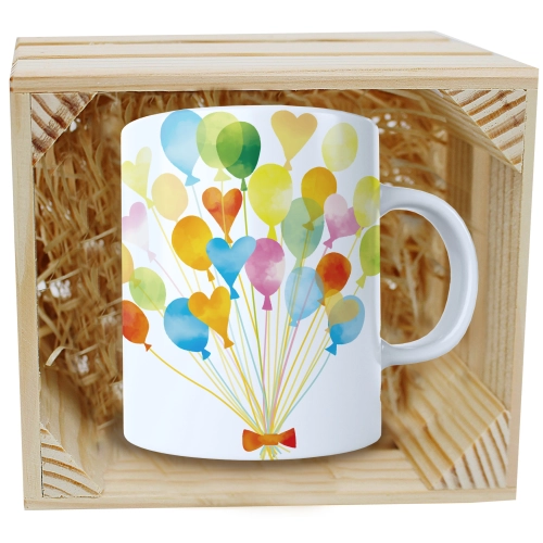 PREZENT WALENTYNKI DZIEŃ KOBIET KUBEK W SKRZYNCE