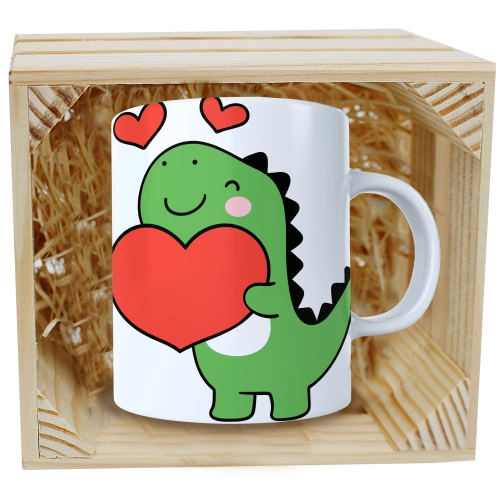 PREZENT WALENTYNKI DZIEŃ KOBIET KUBEK W SKRZYNCE