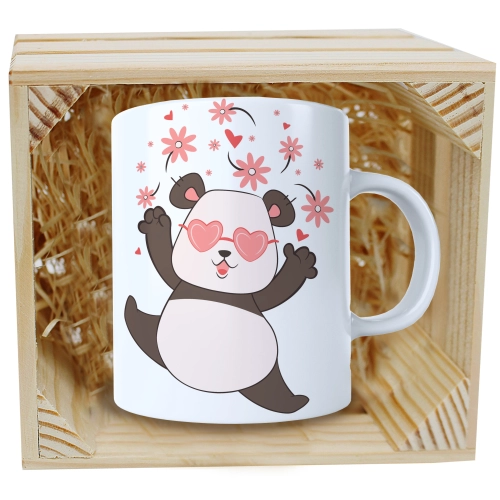 PREZENT WALENTYNKI DZIEŃ KOBIET KUBEK W SKRZYNCE