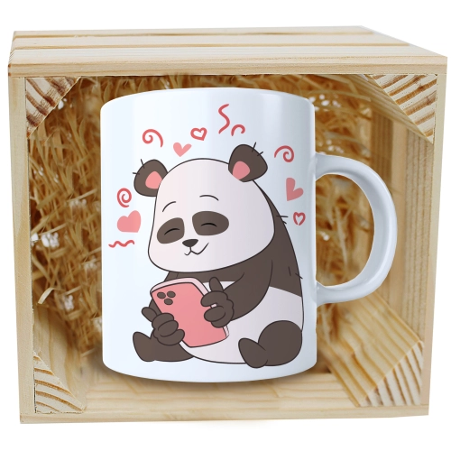 PREZENT WALENTYNKI DZIEŃ KOBIET KUBEK W SKRZYNCE