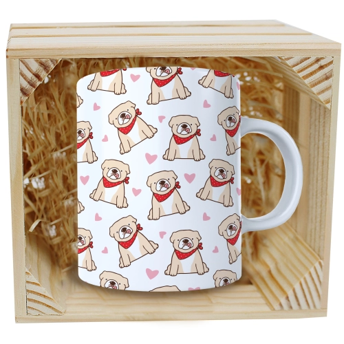 PREZENT WALENTYNKI DZIEŃ KOBIET KUBEK W SKRZYNCE