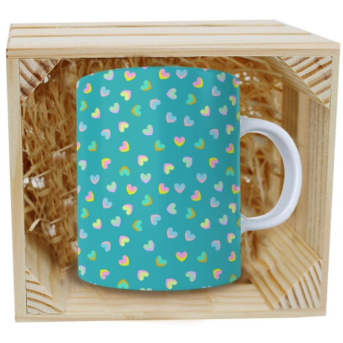 PREZENT WALENTYNKI DZIEŃ KOBIET KUBEK W SKRZYNCE