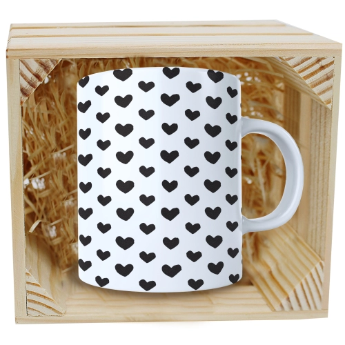 PREZENT WALENTYNKI DZIEŃ KOBIET KUBEK W SKRZYNCE