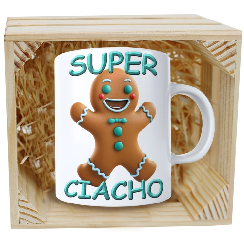 KUBEK W SKRZYNCE NA PREZENT DZIEŃ CHŁOPAKA FACET