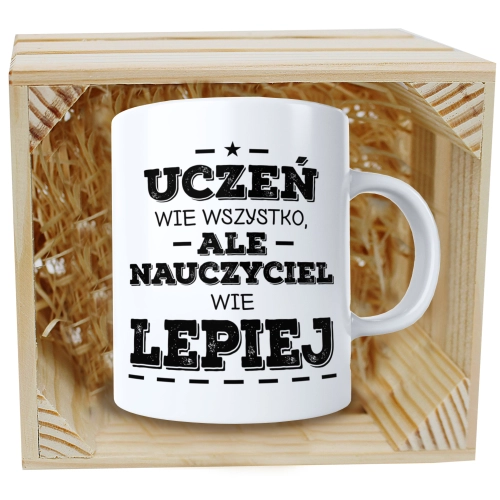 KUBEK W SKRZYNCE NA DZIEŃ NAUCZYCIELA WYCHOWAWCY