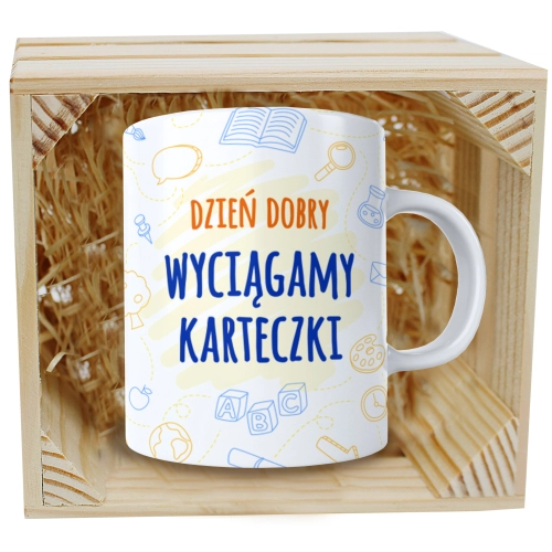 KUBEK W SKRZYNCE NA DZIEŃ NAUCZYCIELA WYCHOWAWCY