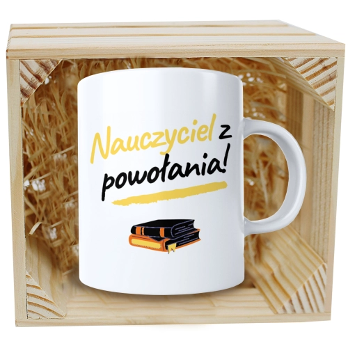 KUBEK W SKRZYNCE NA DZIEŃ NAUCZYCIELA WYCHOWAWCY