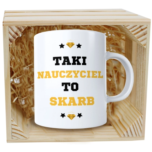 KUBEK W SKRZYNCE NA DZIEŃ NAUCZYCIELA WYCHOWAWCY