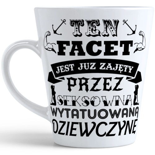 KUBEK DLA FACETA NADRUKIEM PREZENT DZIEŃ CHŁOPAKA