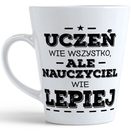KUBEK LATTE 330ml NA DZIEŃ NAUCZYCIELA WYCHOWAWCY