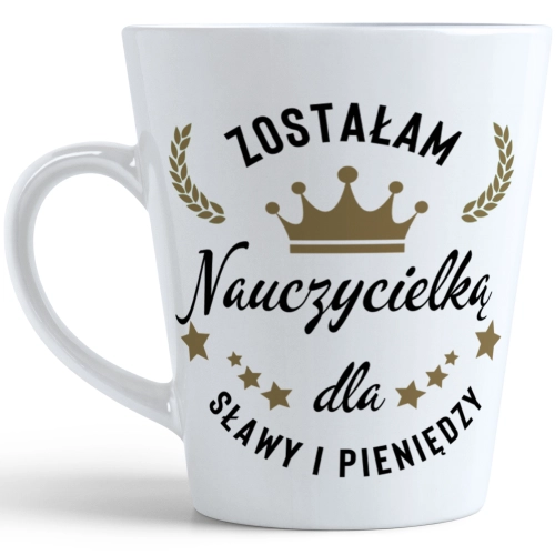 KUBEK LATTE 330ml NA DZIEŃ NAUCZYCIELA WYCHOWAWCY