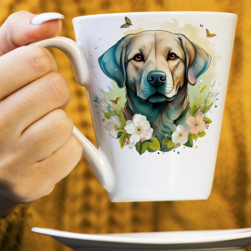 WIOSENNY WIELKANOCNY KUBEK LATTE 330ml PREZENT WIOSNA PIES