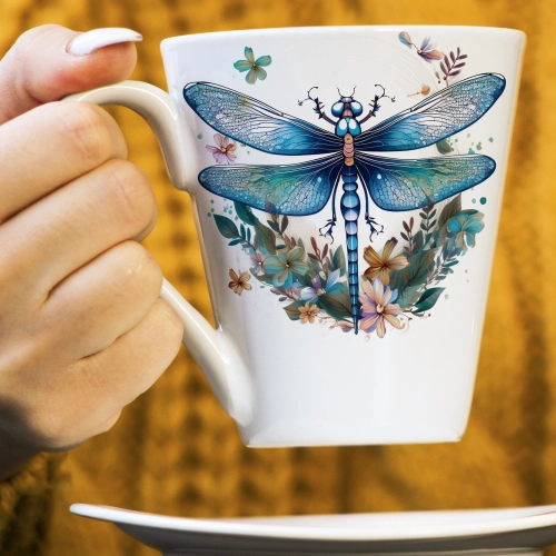 WIOSENNY WIELKANOCNY KUBEK LATTE 330ml PREZENT WIOSNA WAŻKA