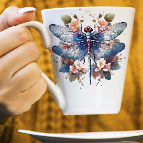 WIOSENNY WIELKANOCNY KUBEK LATTE 330ml PREZENT WIOSNA WAŻKA