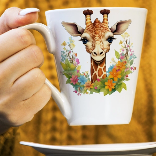 WIOSENNY WIELKANOCNY KUBEK LATTE 330ml PREZENT WIOSNA ŚWINKA