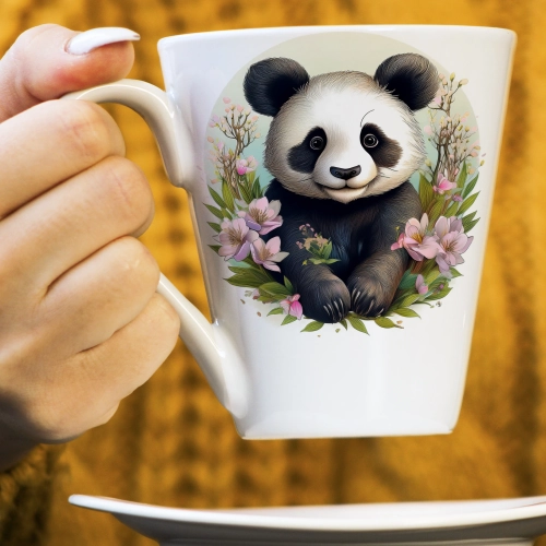 WIOSENNY WIELKANOCNY KUBEK LATTE 330ml PREZENT WIOSNA KOALA