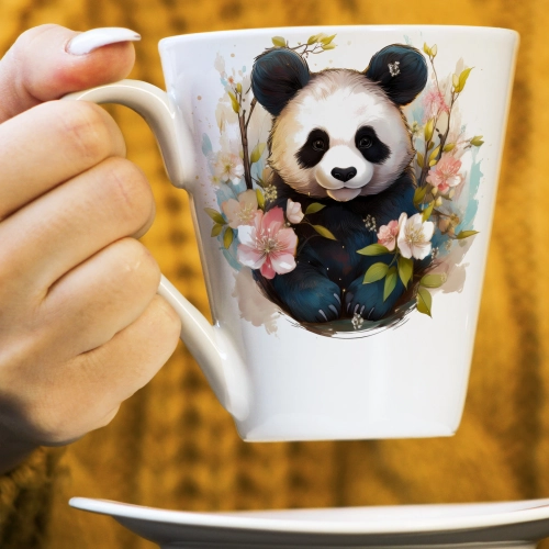 WIOSENNY WIELKANOCNY KUBEK LATTE 330ml PREZENT WIOSNA KOALA