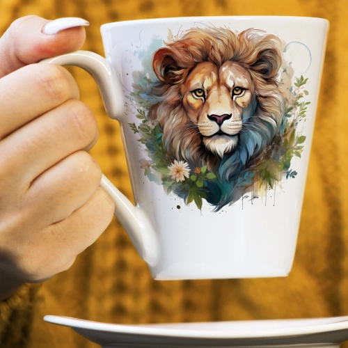 WIOSENNY WIELKANOCNY KUBEK LATTE 330ml PREZENT WIOSNA LEW