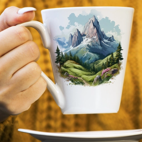 WIOSENNY WIELKANOCNY KUBEK LATTE 330ml PREZENT WIOSNA GÓRY