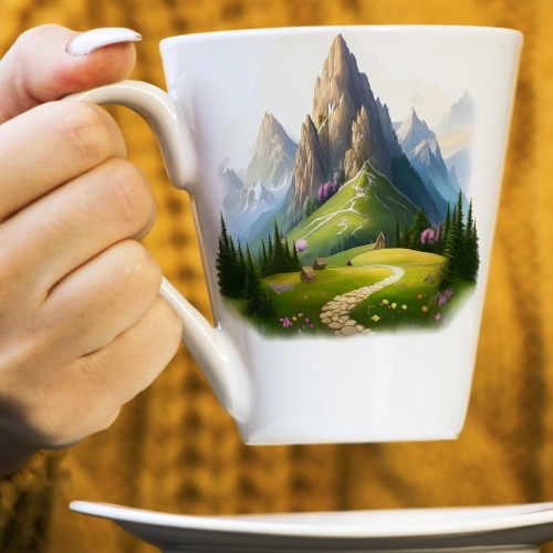 WIOSENNY WIELKANOCNY KUBEK LATTE 330ml PREZENT WIOSNA GÓRY