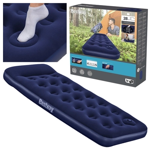 Zestaw: materac Bestway 67223, łatka naprawcza i oryginalne opakowanie