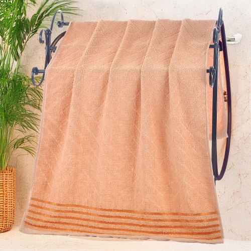 GRUBY RĘCZNIK KĄPIELOWY MAREA 70x140 cm PREMIUM Z BORDIURĄ CHŁONNY ŁOSOŚ