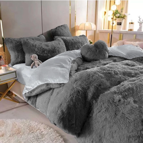 POŚCIEL 200x220 PLUSZ MIŚ ZIMOWA POLAROWA CIEPŁA MIKROFIBRA WŁOCHACZ